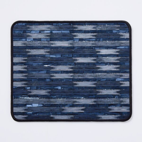 Item preview, Blue Vibrant Textures Stripes Bold Colorful Patterns Lines designed and sold by ART ATTACK ZONE.