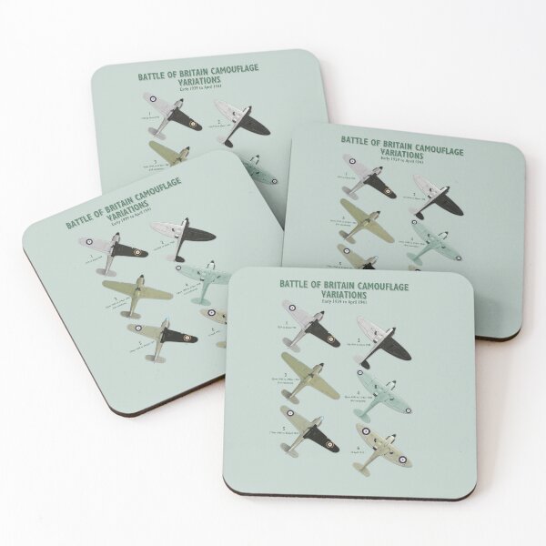 Item preview, Battle of Britain Underside Paint Schemes designed and sold by Spyinthesky.