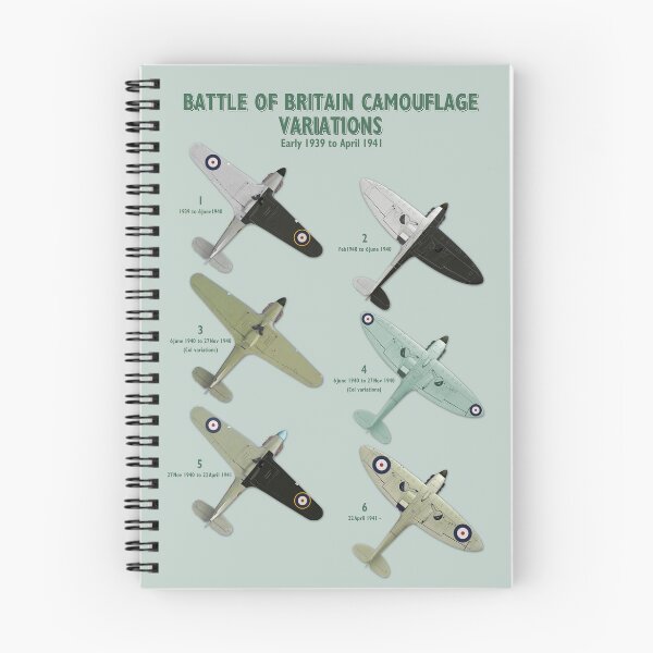 Item preview, Battle of Britain Underside Paint Schemes designed and sold by Spyinthesky.