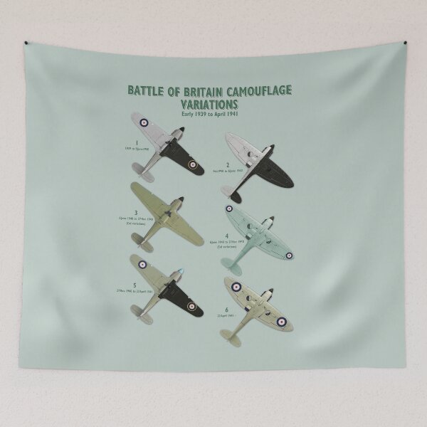 Item preview, Battle of Britain Underside Paint Schemes designed and sold by Spyinthesky.