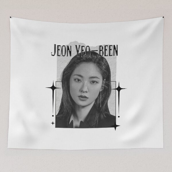 Item preview, Jeon Yeo-been (전여빈) Korean actress South Korean celebrity K-drama star Korean film Scrapbook Collage Cozy Y2K Vintage Design designed and sold by HELL0WBELLO.