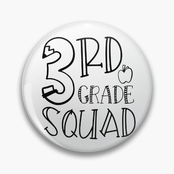 Item preview, 3rd grade squad designed and sold by IndigoPalm.