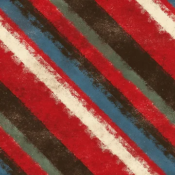 Artwork thumbnail, Retro Diagonal Racing Stripes Pattern by bubblegoth