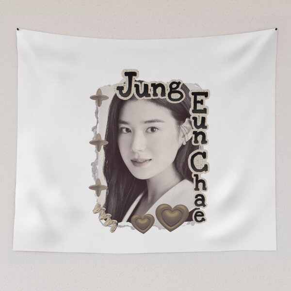 Item preview, Jung Eun-chae (정은채) Korean actress South Korean celebrity K-drama star Korean film Scrapbook Collage Cozy Y2K Vintage Design designed and sold by HELL0WBELLO.