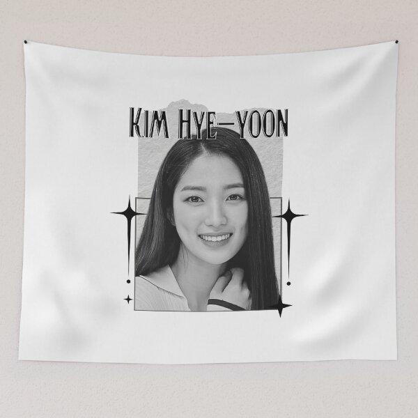 Item preview, Kim Hye-yoon (김혜윤) Korean actress South Korean celebrity K-drama star Korean film Scrapbook Collage Cozy Y2K Vintage Design designed and sold by HELL0WBELLO.