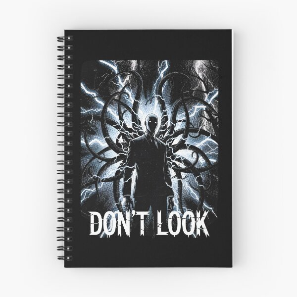 Item preview, Don't Look Faceless Tall Man - Creepypasta Horror Shirt designed and sold by Harbor-Pixel.