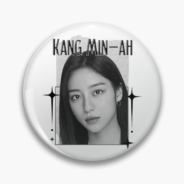 Item preview, Kang Min-ah Korean actress South Korean celebrity K-drama star Korean film Scrapbook Collage Cozy Y2K Vintage Design designed and sold by HELL0WBELLO.