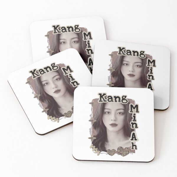 Item preview, Kang Min-ah Korean actress South Korean celebrity K-drama star Korean film Scrapbook Collage Cozy Y2K Vintage Design designed and sold by HELL0WBELLO.