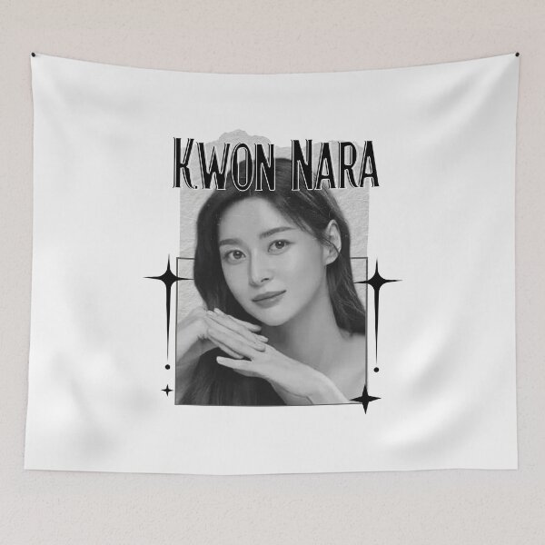 Item preview, Kwon Nara - Kwon Ah-yoon Korean actress South Korean celebrity K-drama star Korean film Scrapbook Collage Cozy Y2K Vintage Design designed and sold by HELL0WBELLO.