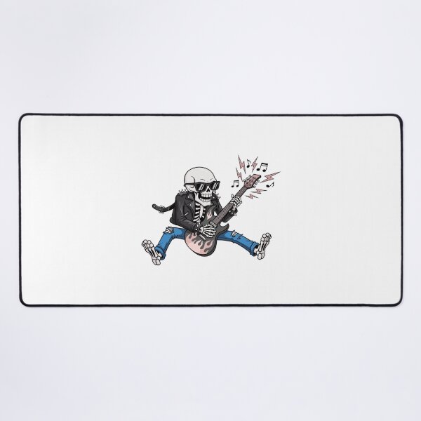 Item preview, Rocker Skeleton Playing Electric Guitar designed and sold by Horrify.