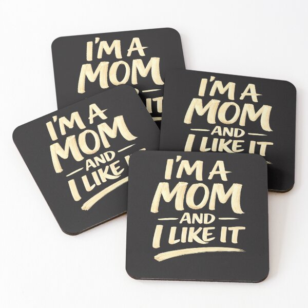 Item preview, Mom Life T Shirt | I’m a Mom and I Like It Shirt | Funny Mom Tee | Confident Mom Gift | Motherhood Quote Tee designed and sold by LoppiPrintShop.