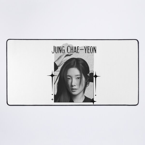 Item preview, Jung Chae-yeon Korean actress South Korean celebrity K-drama star Korean film Scrapbook Collage Cozy Y2K Vintage Design designed and sold by HELL0WBELLO.