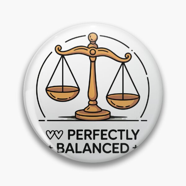Item preview, Perfectly Balanced Libra Zodiac Scales designed and sold by MonkiFlipp.