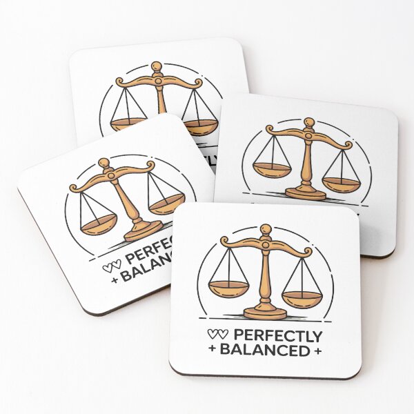 Item preview, Perfectly Balanced Libra Zodiac Scales designed and sold by MonkiFlipp.