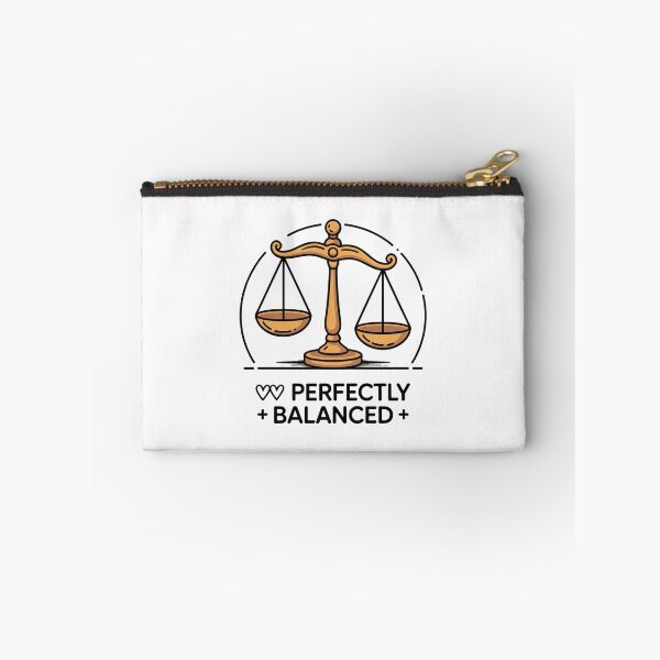 Item preview, Perfectly Balanced Libra Zodiac Scales designed and sold by MonkiFlipp.