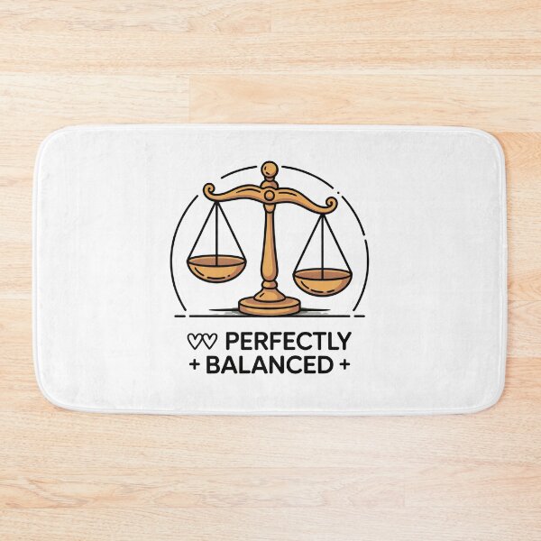 Item preview, Perfectly Balanced Libra Zodiac Scales designed and sold by MonkiFlipp.