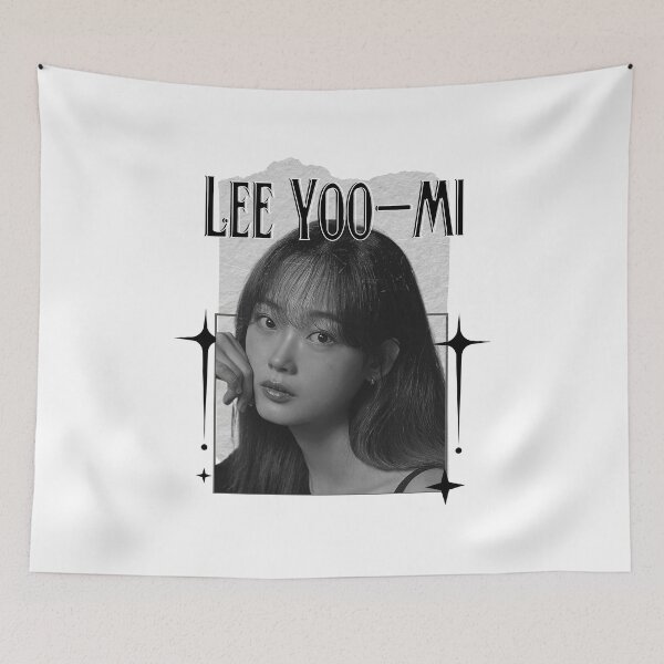 Item preview, Lee Yoo-mi (이유미) Korean actress South Korean celebrity K-drama star Korean film Scrapbook Collage Cozy Y2K Vintage Design designed and sold by HELL0WBELLO.