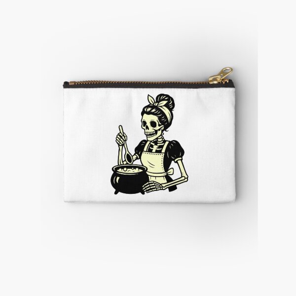 Item preview, Skeleton Woman Cooking with Spoon designed and sold by Horrify.