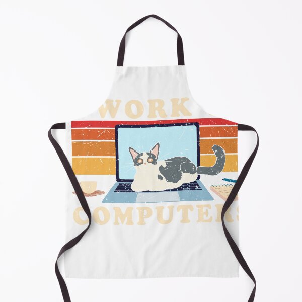 Item preview, I Work On Computers For Cat Lovers designed and sold by artcultreone.