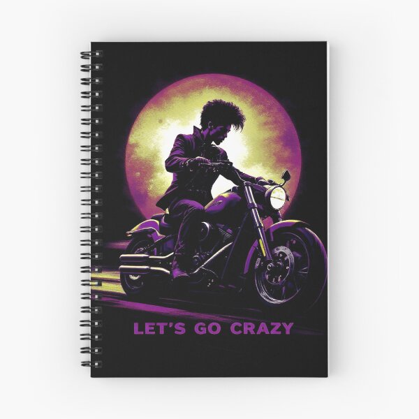 Item preview, Let’s Go Crazy, for black fabrics designed and sold by SteadyRolling.