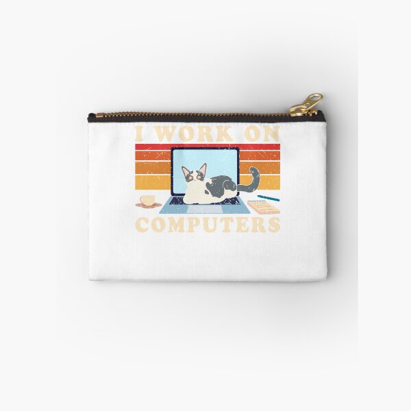 Item preview, I Work On Computers For Cat Lovers designed and sold by artcultreone.