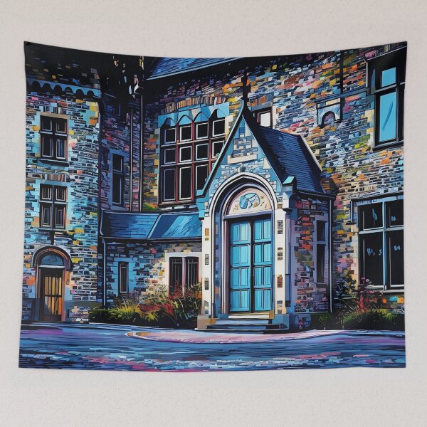 Item preview, The Castle in Pastel designed and sold by tomorrowsart.