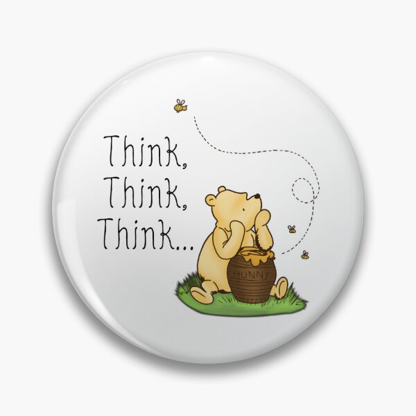 Item preview, Think Winnie The Pooh  designed and sold by LukaDoncic7.