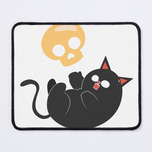 Item preview, Black Cat Skull Lovers designed and sold by artcultreone.