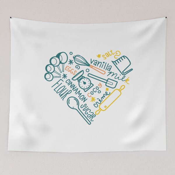 Item preview, Bakery Heart, Baking Lover, Baking, Baker, Baking Gifts, Baking Gifts for Her, Love Baking, Bakery Gifts designed and sold by DesignDenDo ⭐⭐⭐⭐⭐.