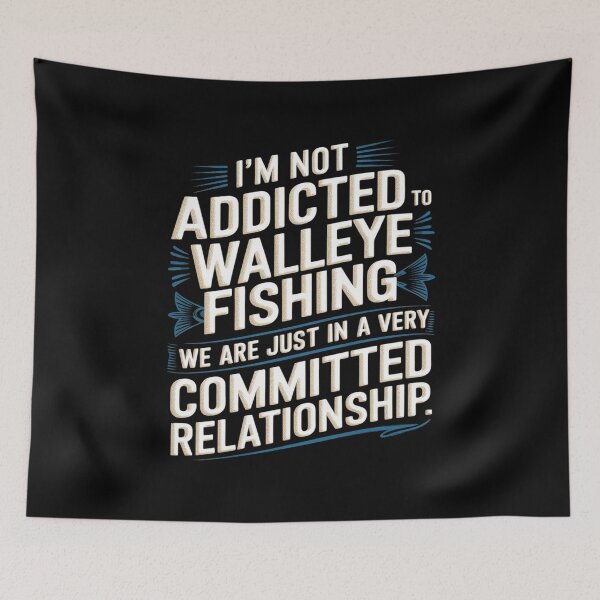 Item preview, Walleye Fishing Fisherman  designed and sold by PowAcademy.