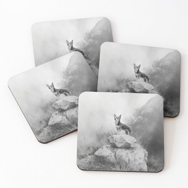 Item preview, A Chihuahua standing bravely on a large boulder, Dogs in Motion designed and sold by CDC40.