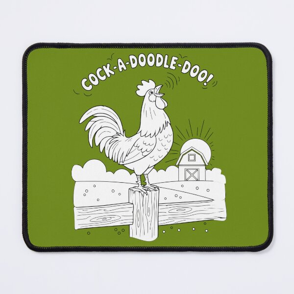 Item preview, Backyard Birds - Cock-a-Doodle-Doo - Funny Grapfic Design designed and sold by SawaOne.