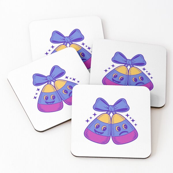 Item preview, Cute Candy Corn Characters with Bow designed and sold by Horrify.