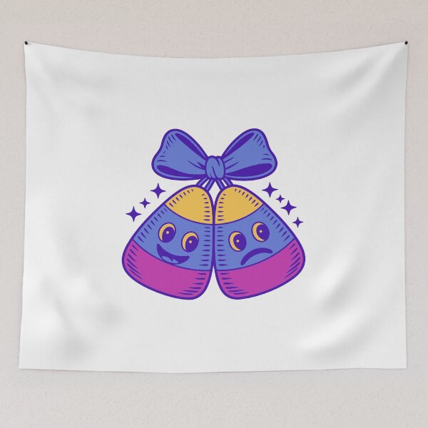 Item preview, Cute Candy Corn Characters with Bow designed and sold by Horrify.