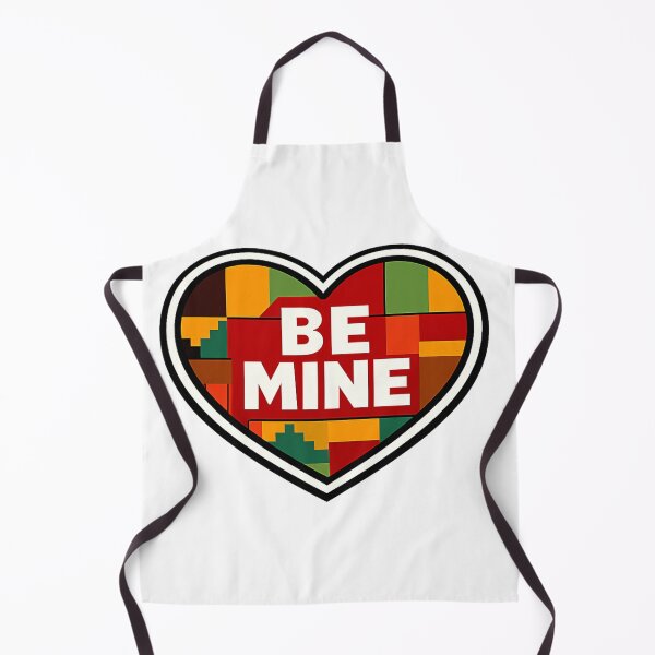 Item preview, Be Mine – Kente Cloth Heart Valentine's Design designed and sold by The Crimson Halo.