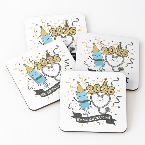 Item preview, Cute 2026 Nurse New Year New Lives to Save Glitter Style designed and sold by FUIRY .