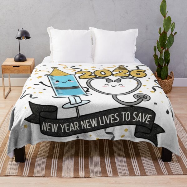 Item preview, Cute 2026 Nurse New Year New Lives to Save Glitter Style designed and sold by FUIRY .
