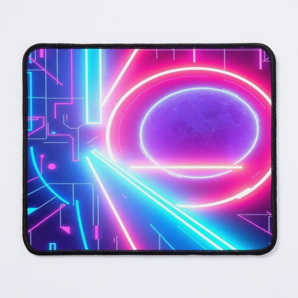 Item preview, Phasing | 80s Neon Synthwave Art designed and sold by AdamusDrakeDM.