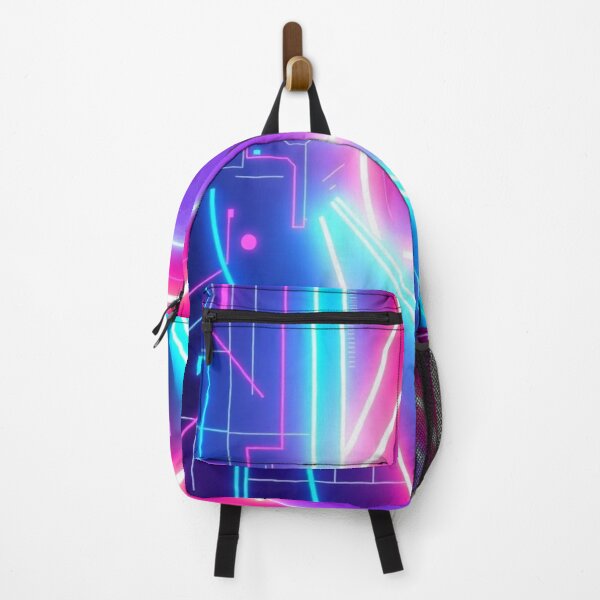 Item preview, Phasing | 80s Neon Synthwave Art designed and sold by AdamusDrakeDM.