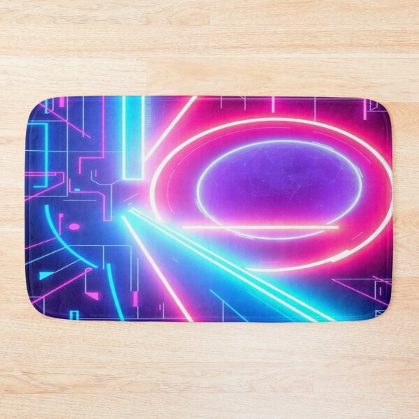 Item preview, Phasing | 80s Neon Synthwave Art designed and sold by AdamusDrakeDM.