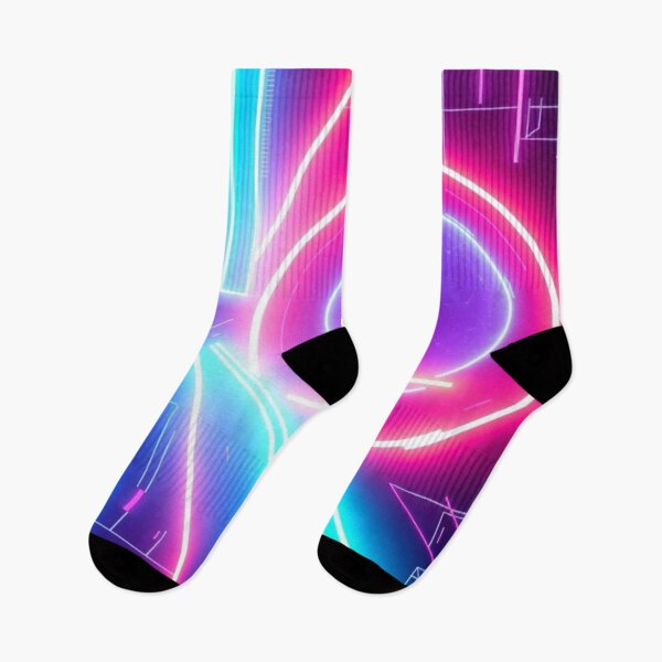 Item preview, Phasing | 80s Neon Synthwave Art designed and sold by AdamusDrakeDM.