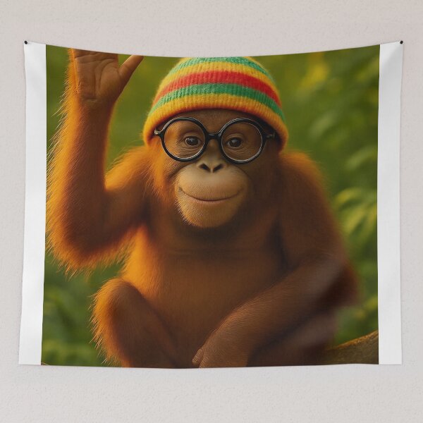Item preview, A funny orangutan designed and sold by Zalan27.