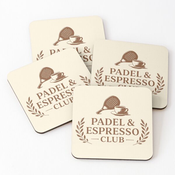 Item preview, Padel and Espresso Club Coffee Padel Player for Men and Women designed and sold by JackCurtis1991.