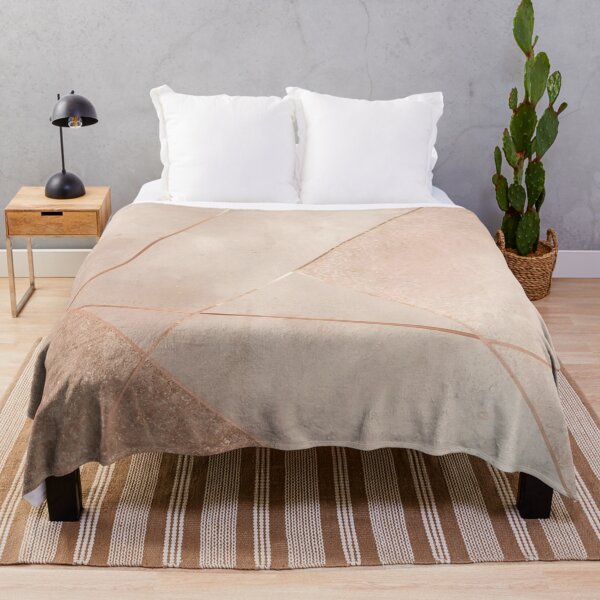 Item preview, Luxury Rose Gold Geometric Marble Abstract designed and sold by LakLuxe studio .