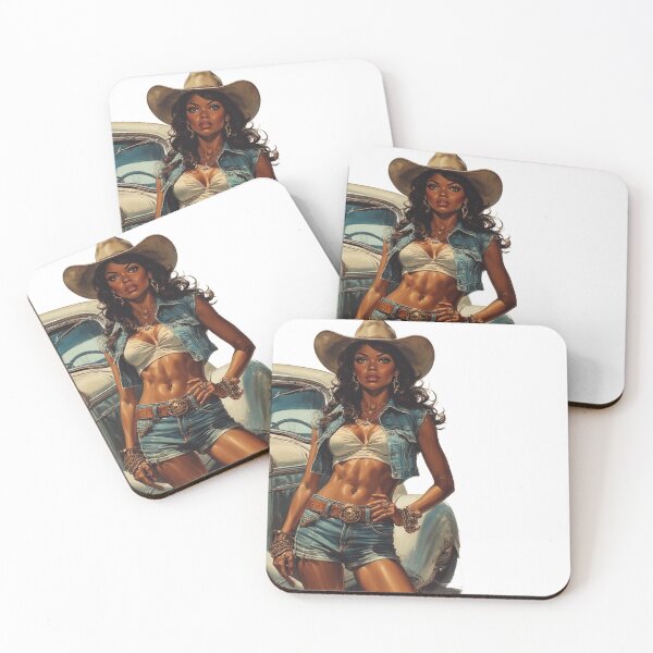 Item preview, Golden Hour Glamour: Western Beauty & Vintage Ride designed and sold by Shift-Bloom.