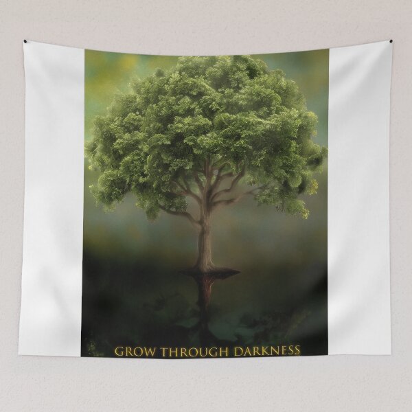 Item preview, Grow Through Darkness designed and sold by Aesthetiphy.