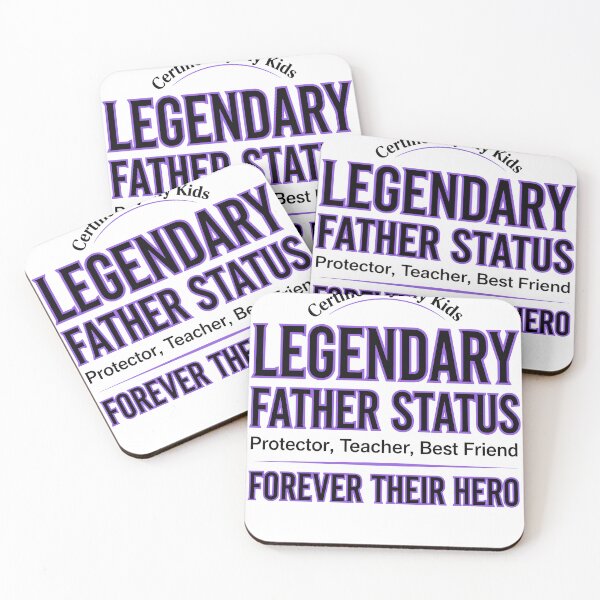 Item preview, Legendary Father Status Certified by My Kids designed and sold by Dxvect.