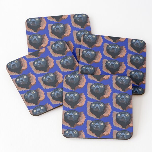 Item preview, Red ruffed lemur  designed and sold by PrettylittlepastelUk.