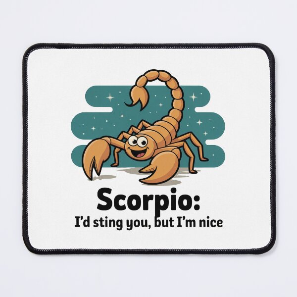 Item preview, Scorpio Zodiac Sting But Nice designed and sold by MonkiFlipp.