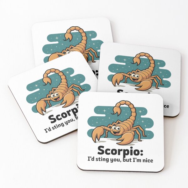 Item preview, Scorpio Zodiac Sting But Nice designed and sold by MonkiFlipp.